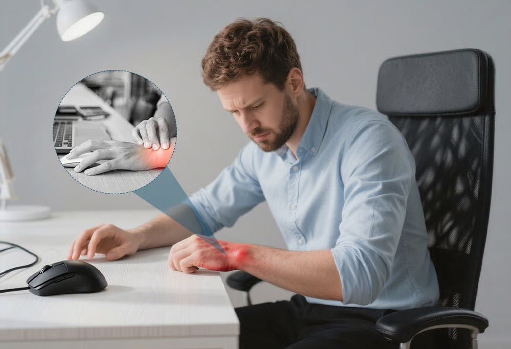 Ergonomic Wireless Vertical Mouse